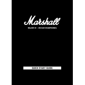 Marshall Major IV manual cover