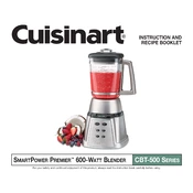 Cuisinart CBT-500 Series manual cover