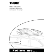 Thule Boxter manual cover