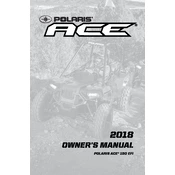 Polaris Youth Polaris ACE 150 EFI manual cover