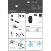 Sennheiser MMK 965-1 manual cover