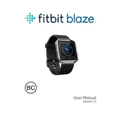 Fitbit Blaze manual cover