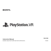 Sony PlayStation VR CUH_ZVR2 manual cover