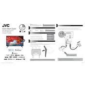 JVC LT-32C605 manual cover