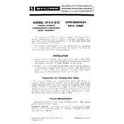 Shure V15-II-D12 Microphone manual cover