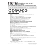 Sealey SA44.V4 Grinder manual cover