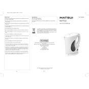 Matsui M17JKW09 manual cover