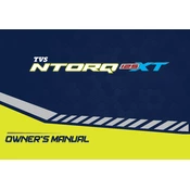 TVS NTORQ 125 XT Scooter manual cover