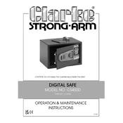 Clarke 7710185 CS400D Strong-Arm Digital manual cover