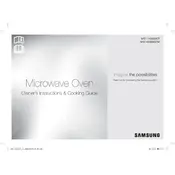 Samsung MG11H2020CT Microwave manual cover