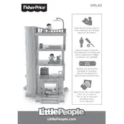 Fisher Price Mattel Little People Friendly People Place DRL42 Toy manual cover