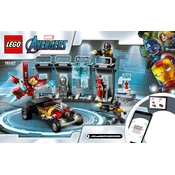 LEGO Avengers 76167 Construction Set manual cover