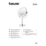 Beurer BS 69 Mirror manual cover