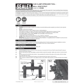 Sealey VS390 Clamp manual cover