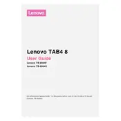 Lenovo TAB4 8 TB-8504F Tablet manual cover