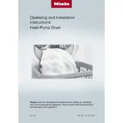 Miele PDR 908 HP EL Washing Machine manual cover