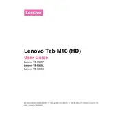 Lenovo TAB M10 HD TB-X505L Tablet manual cover