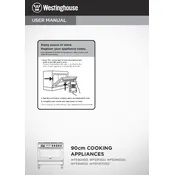 Westinghouse WFE915SD Cooker manual cover