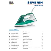 Severin BA 3261 Iron manual cover