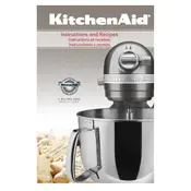 KitchenAid RKSM7581CU Mixer manual cover