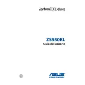 ASUS ZenFone 3 Deluxe (ZS550KL) Phone manual cover