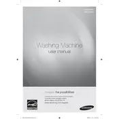 Samsung WF218AN Washing Machine manual cover