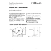 Viessmann Vitoligno 300-C Common Pellet Extractor Base X4 Accessory manual cover