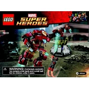 LEGO Super Heroes 76031 Construction Set manual cover