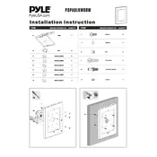 Pyle PSPADLKW08W Stand manual cover