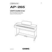 Casio Celviano AP265 Keyboard