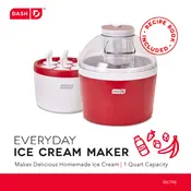 Dash DIC700 Everyday Ice Cream Maker manual cover