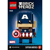 LEGO Captain America 41589 Construction Set manual cover