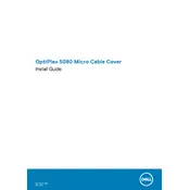 Dell OptiPlex 5080 Micro Desktop manual cover