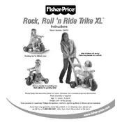 Fisher Price Mattel Rock Roll n Ride B9701 Toy manual cover