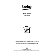 Beko HNBG64122SX manual cover