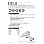 Sealey SA912.V3 Impact Wrench manual cover