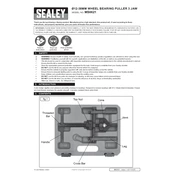 Sealey MS0621 Bearing Puller manual cover