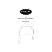 Crosley CF90009 Headboard manual cover