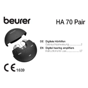 Beurer HA 70 Pair Hearing Amplifier manual cover