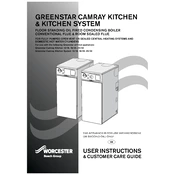 Worcester Greenstar Camray Kitchen 12/18 2007 Boiler manual cover