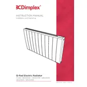 Dimplex Q-Rad QRAD050E Radiator manual cover