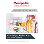 Montpellier WC7X Refrigerator manual cover