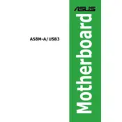 ASUS A58M-A-USB3 Motherboard manual cover