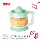 Dash JB065 Dual Citrus Juicer manual cover