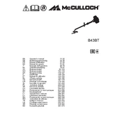 McCulloch B43BT manual cover