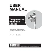 Davis 6832 Sensor manual cover