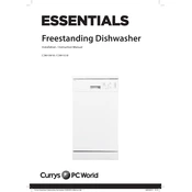 Currys Essentials CDW45S18 manual cover