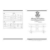 Pyle PAVS002 TV Cabinet manual cover