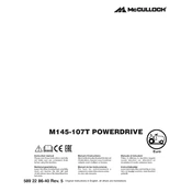 McCulloch PowerDrive M145-107T