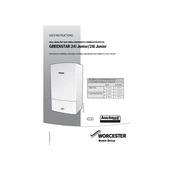 Worcester LPG 24i Junior 2013 Boiler manual cover